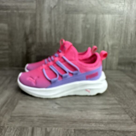 Puma One4All Kids size 3 Multicolored Slip On Shoes - Picture 2 of 9